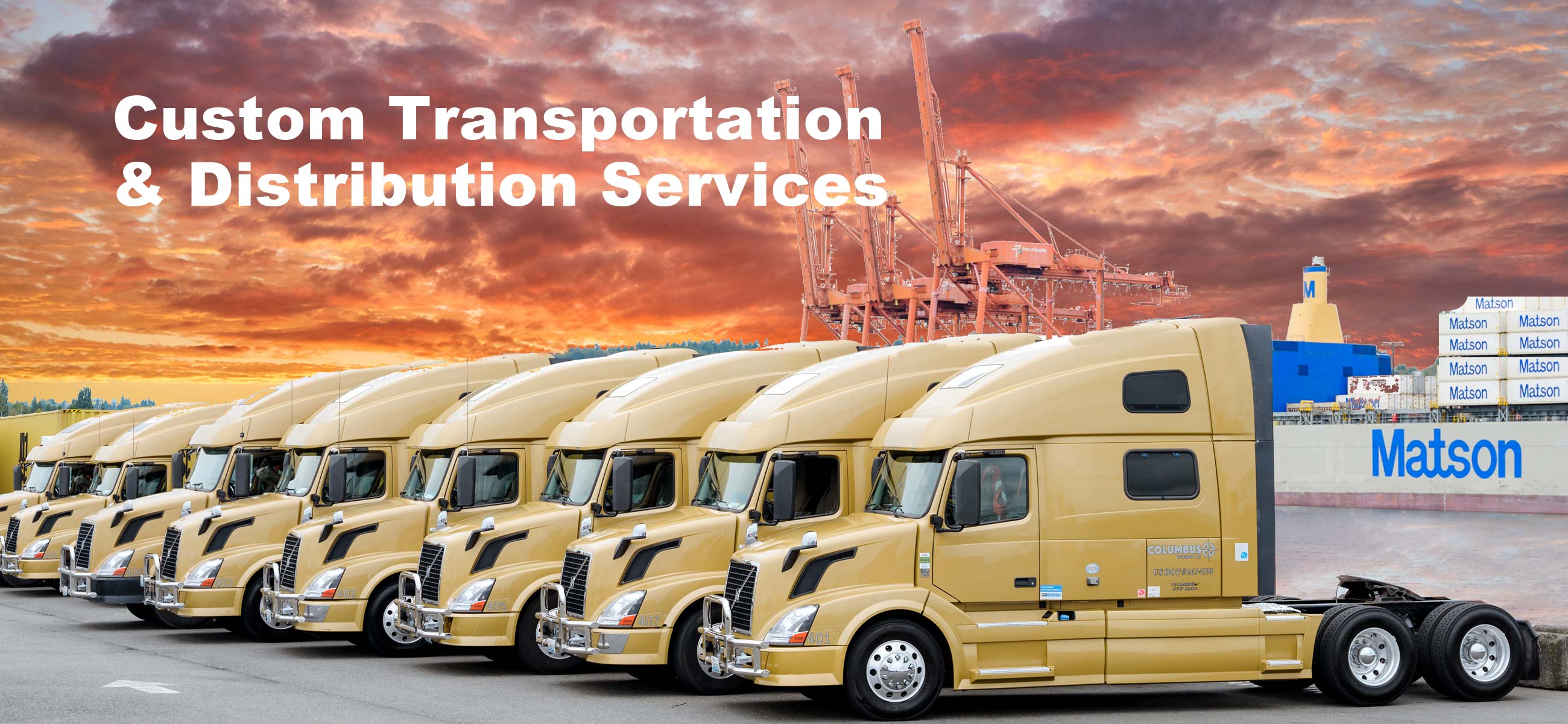 Columbus Transport Trucking Company Seattle